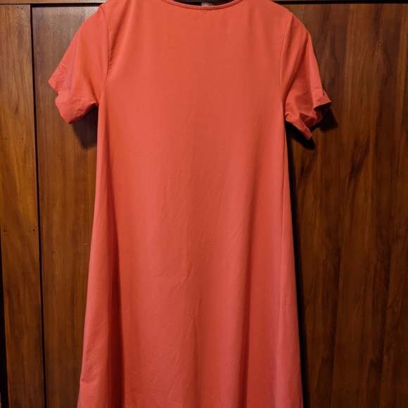 COS red a-line dress - Picture 2 of 4